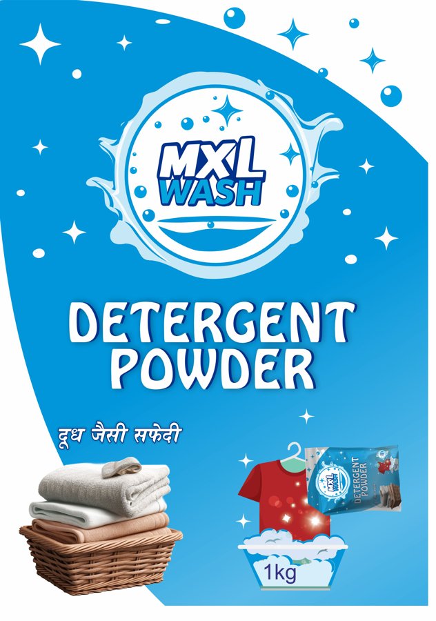 MXL Wash Detergent Powder 1 kg pack